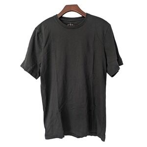 J. Crew Tall Broken In T-Shirt Crew Neck Mens‎ Size M Tall Black CI166